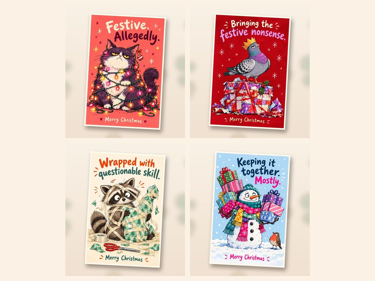 More funny Christmas cards