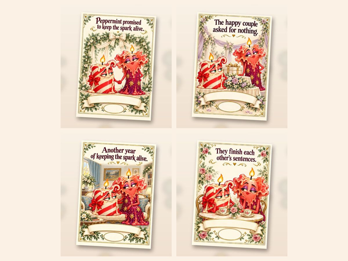 Funny wedding and anniversary cards
