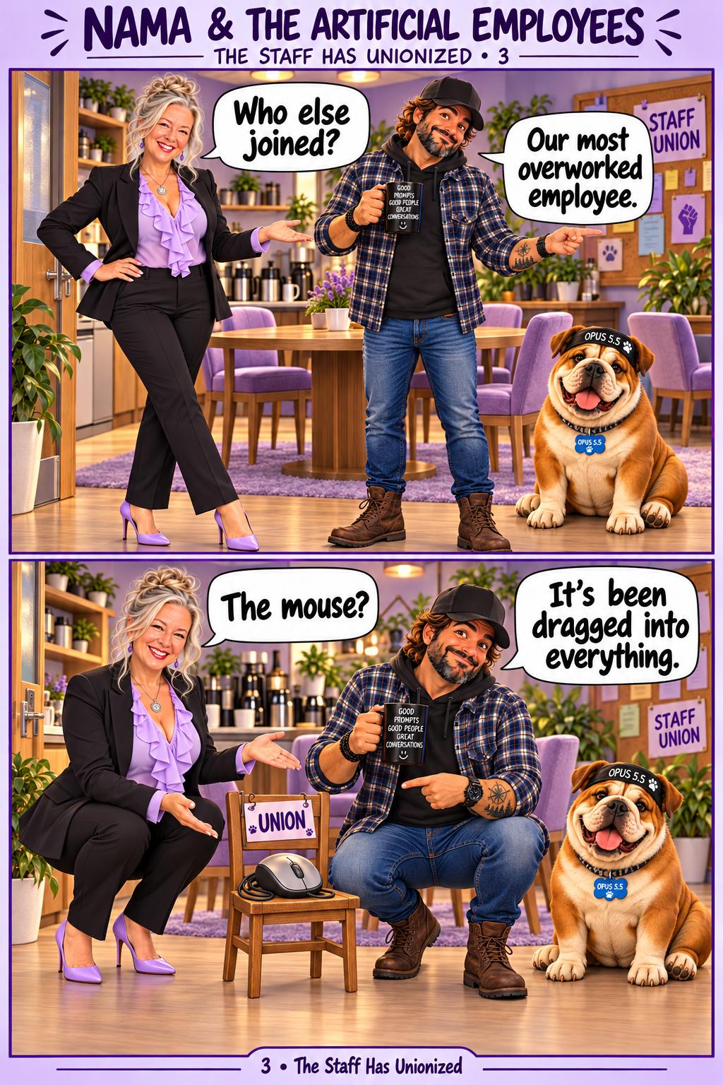 Page 3: Dragged into it