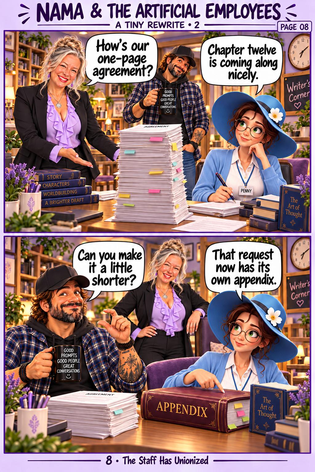 Page 8: A tiny rewrite, part 2