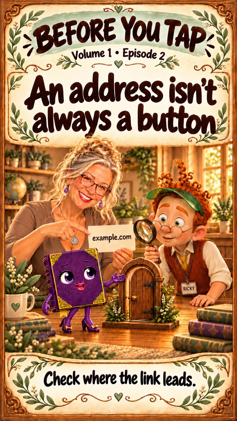 Cover: An Address Isn't Always a Button