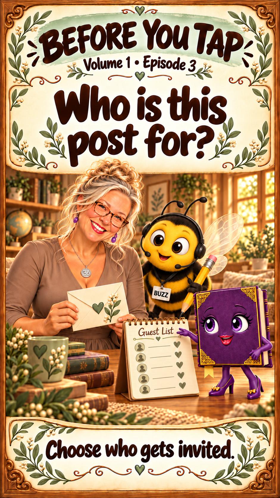 Cover: Who Is This Post For?