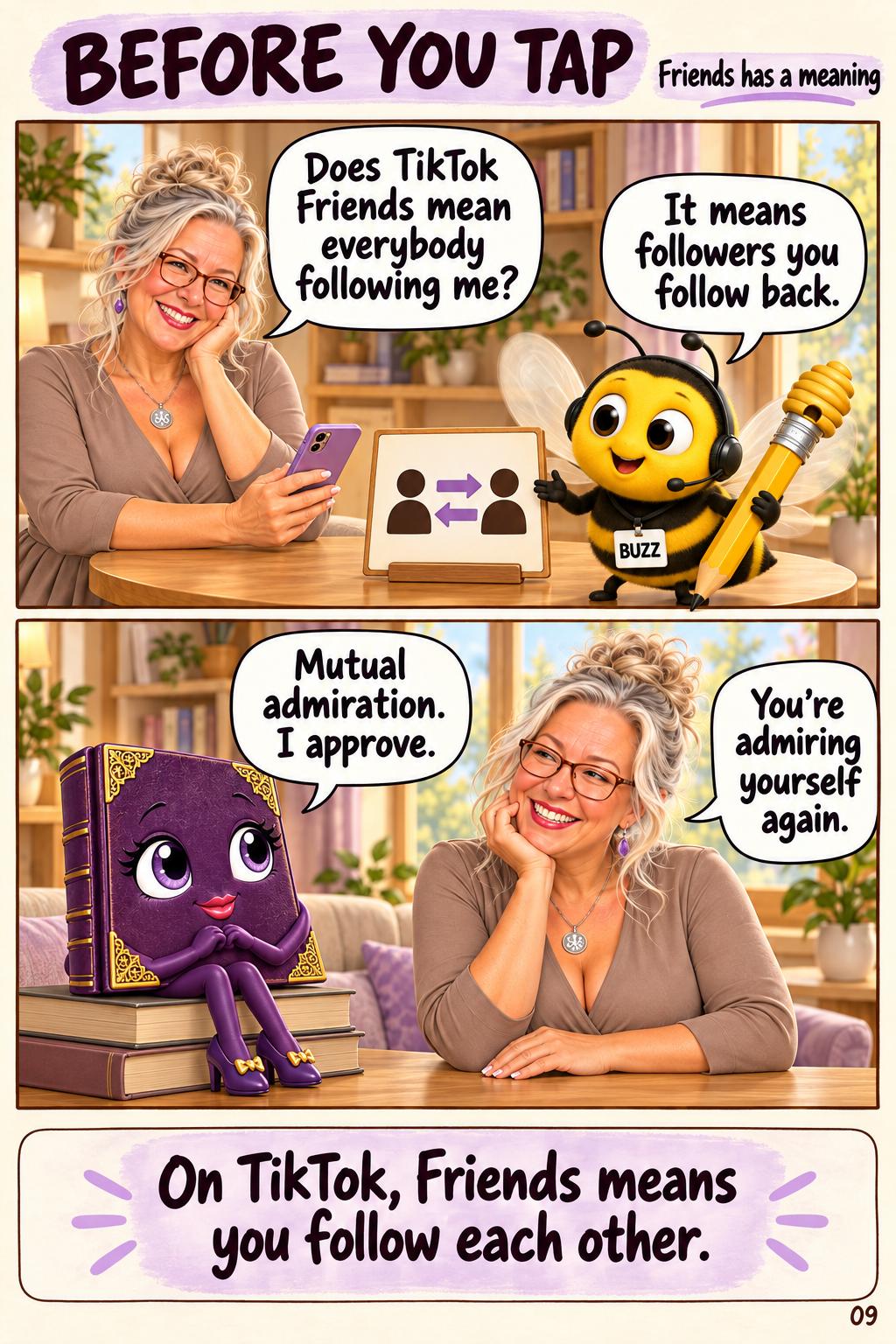 Page 9: Friends has a meaning